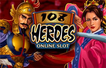 108 Heroes casino offers