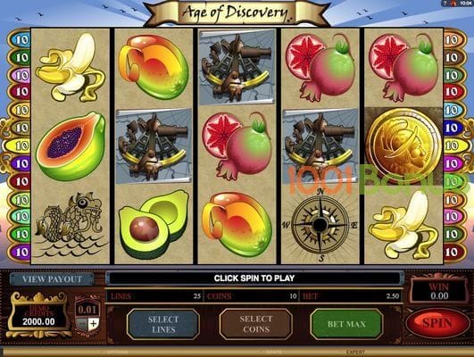 Free Age of Discovery slots