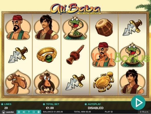 Ali Baba and The 40 Thieves gratis spielen