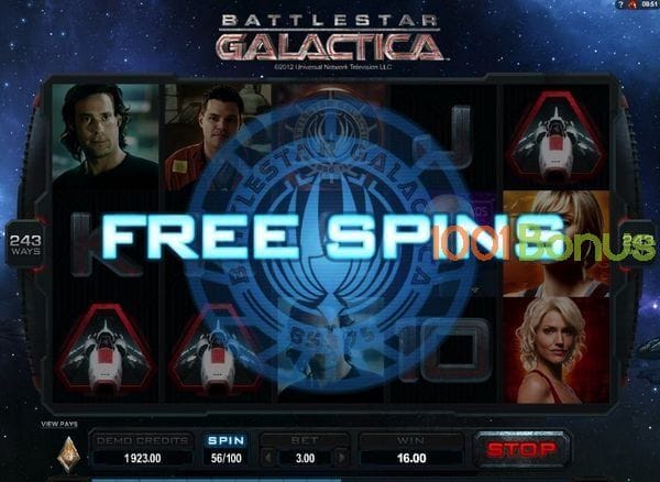 Bonus game and free spins