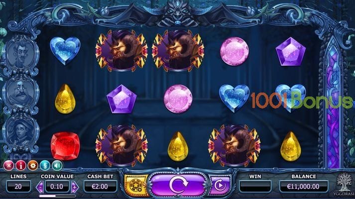 Free Beauty and The Beast slots