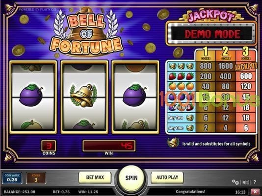 Free Bell of Fortune slots