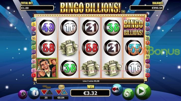 Free Bingo Billions! slots