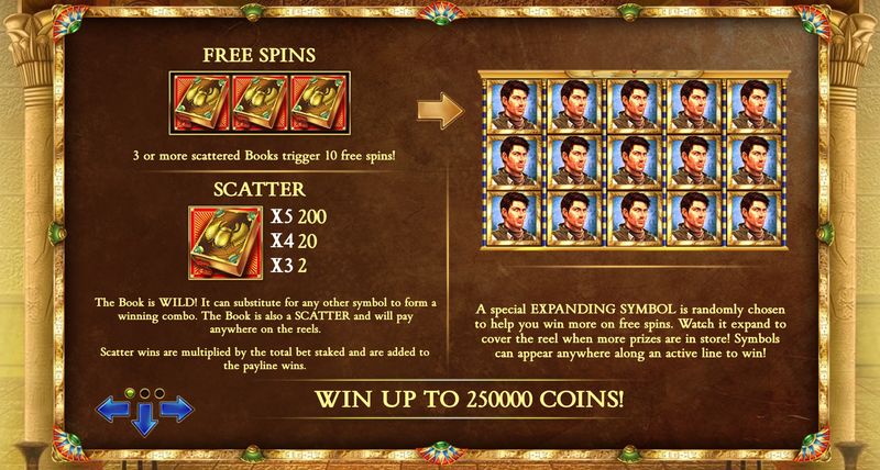 Book of Dead Slot Features