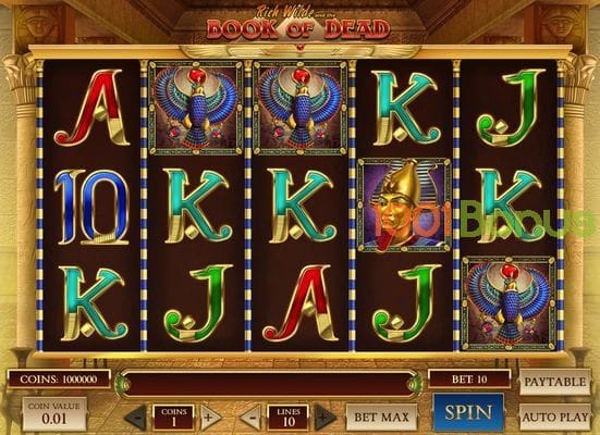 Playing Book of Dead Slots Online