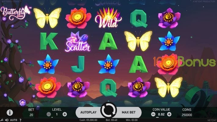 Free Butterfly Staxx slots