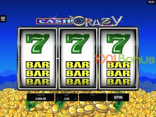 Cash Crazy gratis spielen
