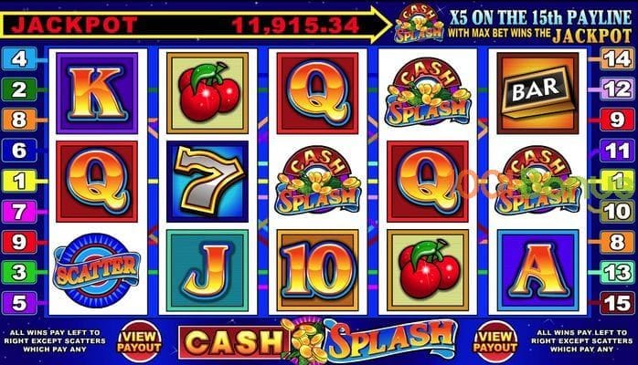 How to play the Cash Splash slot