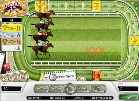 Free Champion of the Track slots