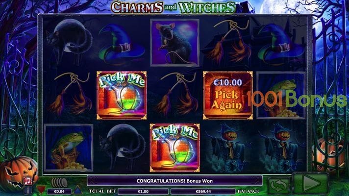 So spielen Sie das Charms and Witches Slotspiel: Regeln, Einsätze und Gewinnlinien