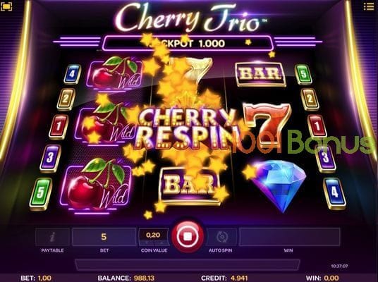 Cherry Trio gratis spielen