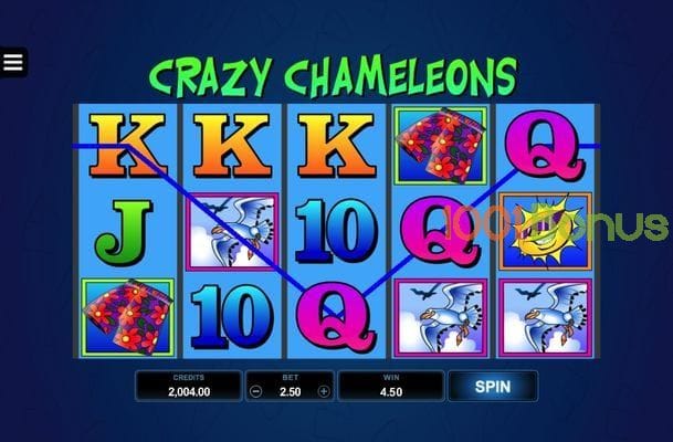 Free Crazy Chameleons slots