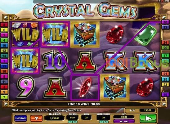 Free Crystal Gems slots