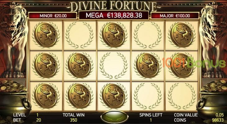 Free Divine Fortune slots