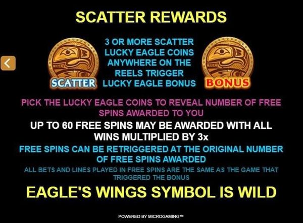 Stacked Wilds & Lucky Spins: The secrets of Eagle's Wings' bonus power