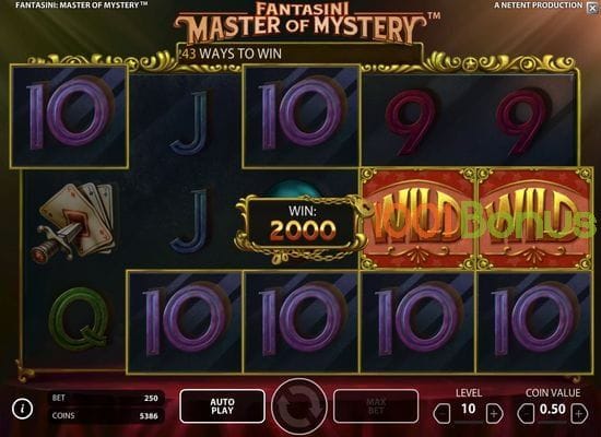 Free Fantasini: Master of Mystery slots