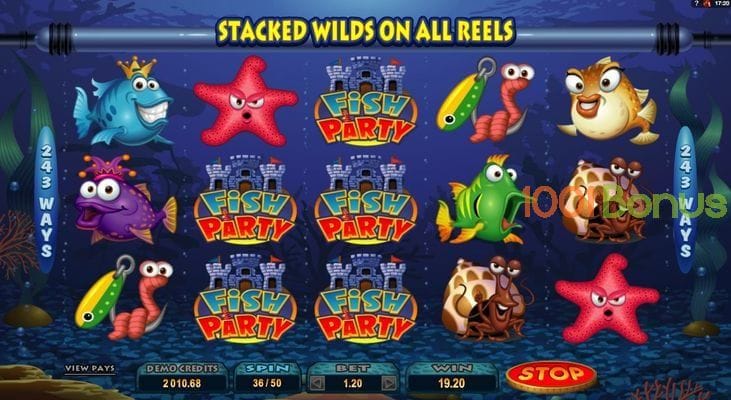 Free Fish Party slots