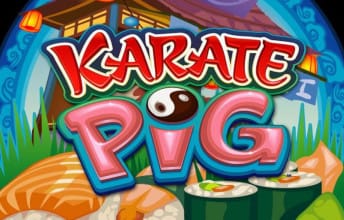Karate Pig spilleautomat