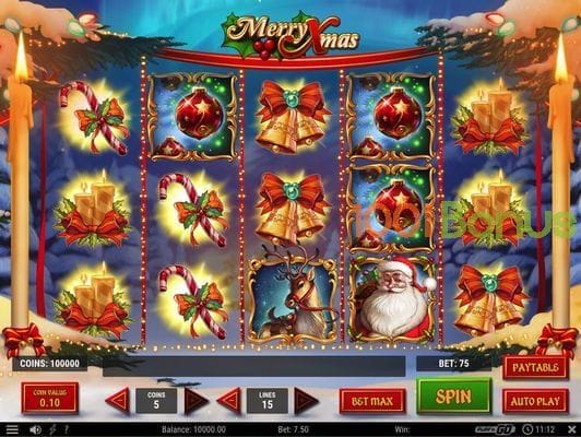 Free Merry Xmas slots