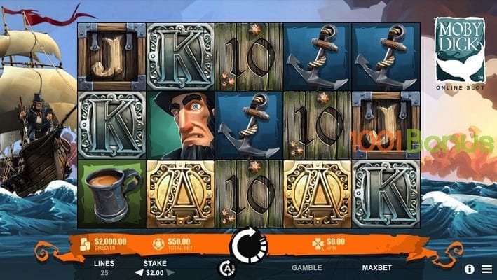 Free Moby Dick slots