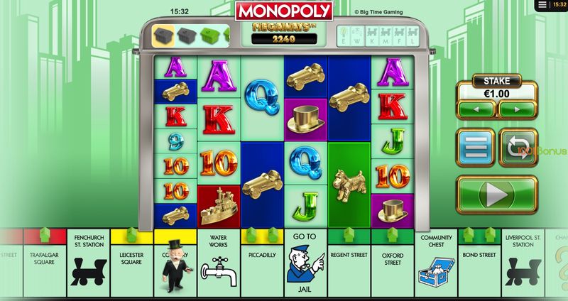 Cómo jugar a la tragamonedas en línea Monopoly Megaways