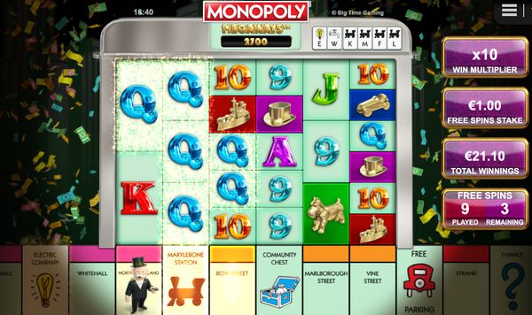 Desbloquee grandes recompensas: Las funciones especiales que hacen único a Monopoly Megaways