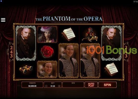 Free The Phantom Of The Opera slots