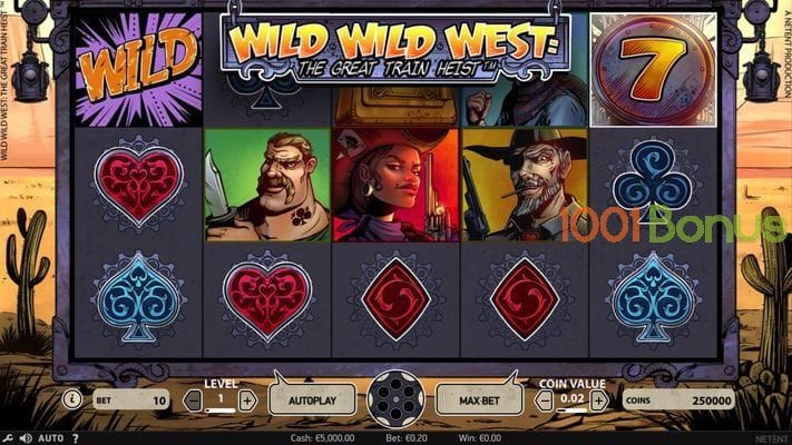 Spela Wild Wild West gratis