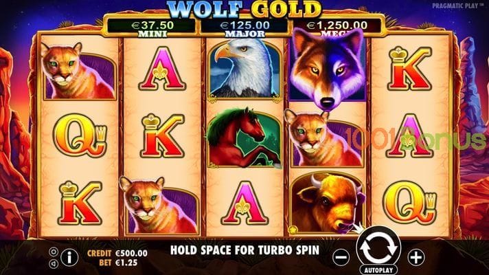 Free Wolf Gold slots